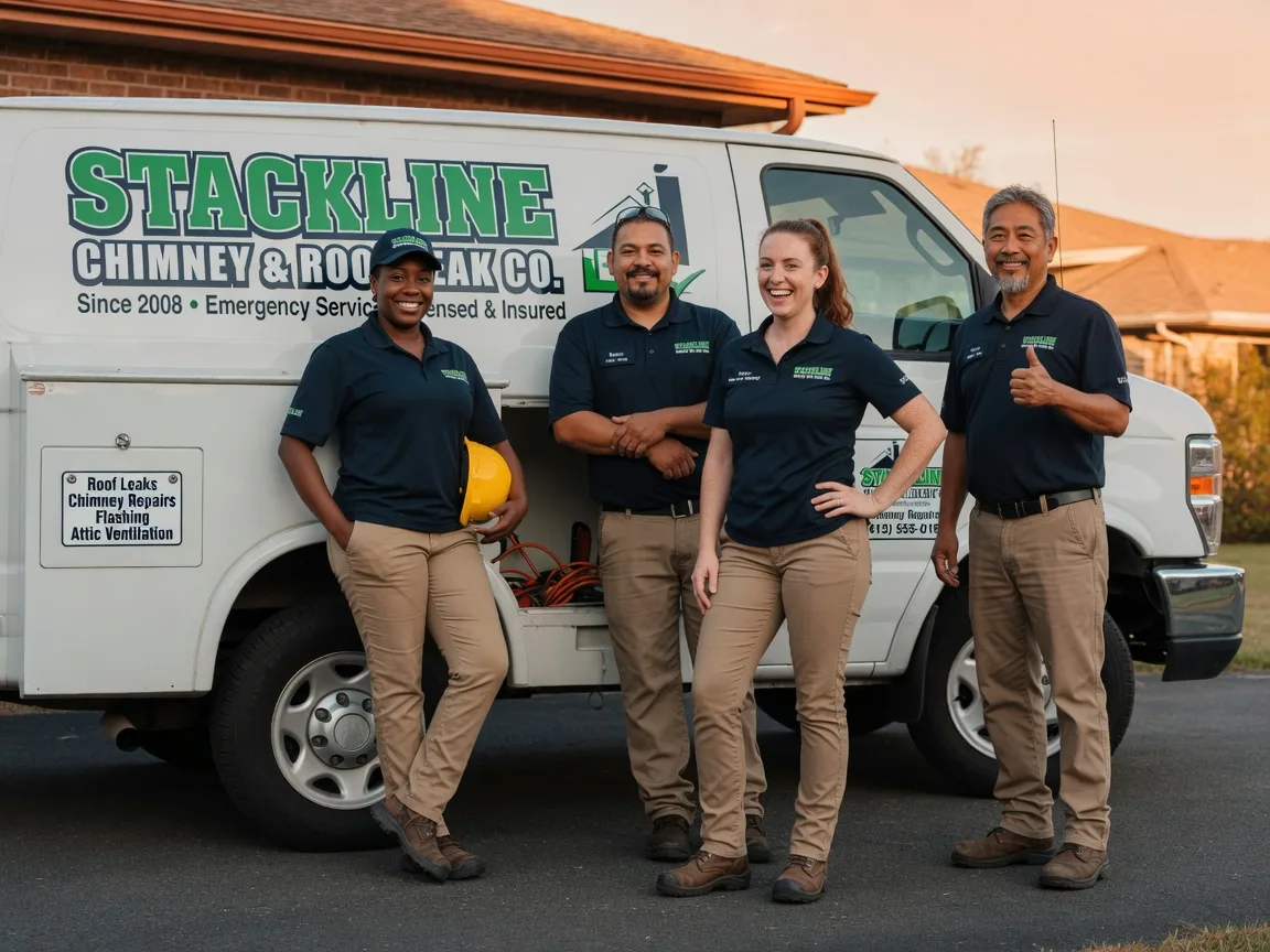 Chimney flashing repair company in Turtle Creek, WV